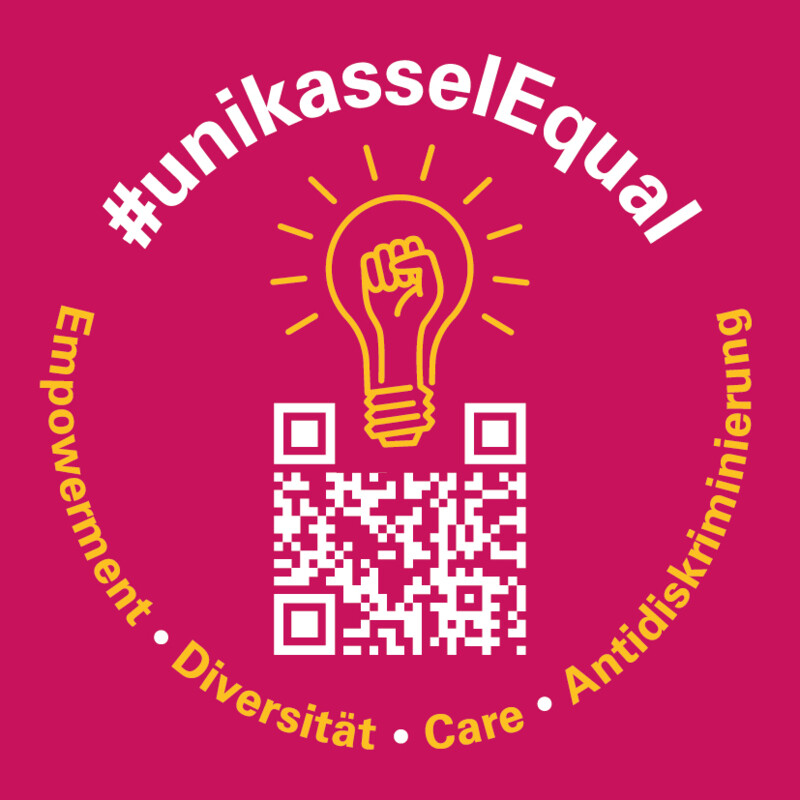Logo der Stabsstelle Gleichstellung #unikasselEqual